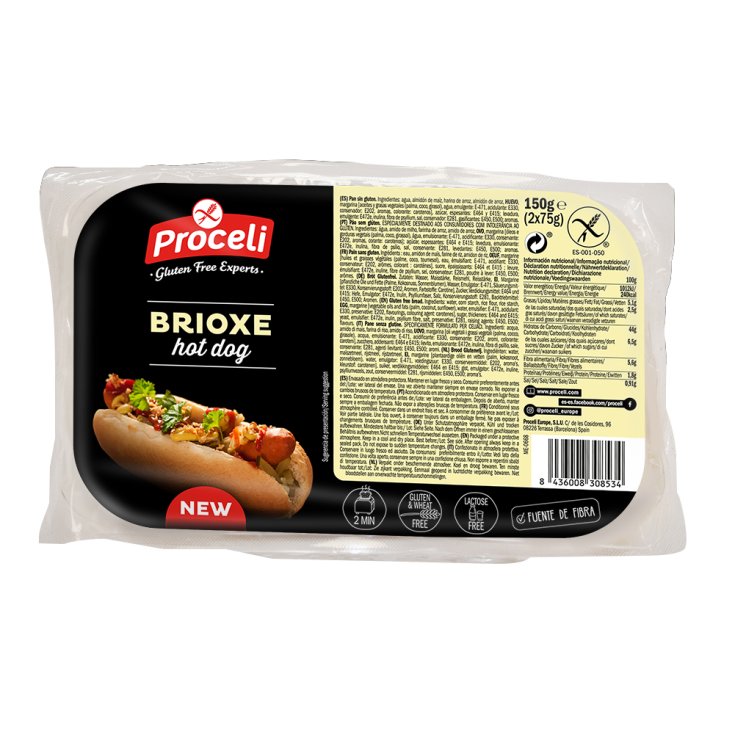 PROCELI BRIOXE HOT DOG 150G