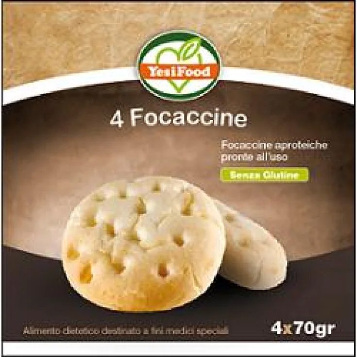 FOCACCINE APROTEICHE 4X70G