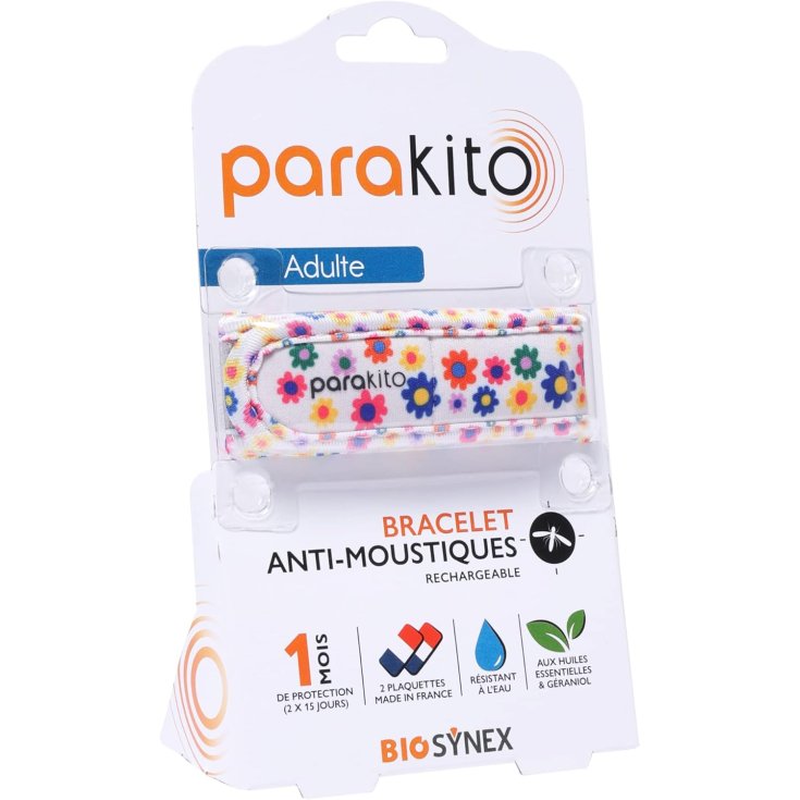 PARAKITO BRACCIALE FUN FIORI