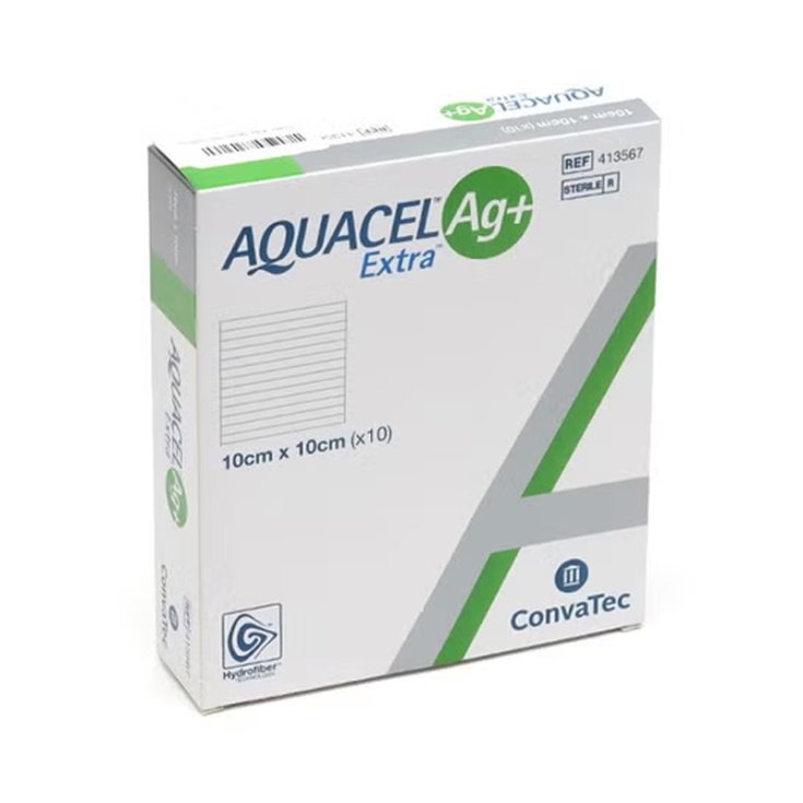 AQUACEL AG+ EXTRA 10X10CM 10PZ