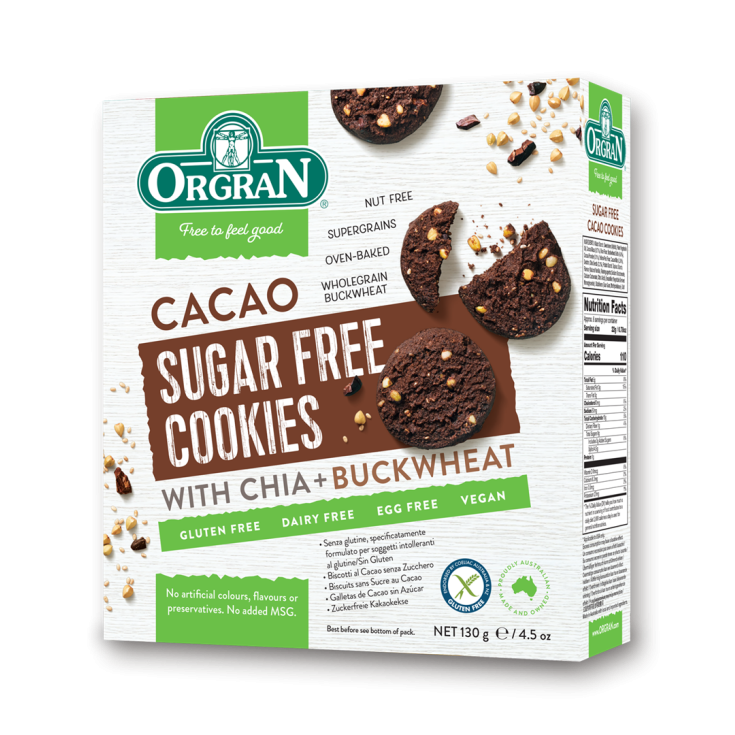 ORGRAN COOKIES CACAO/SEMI CHIA