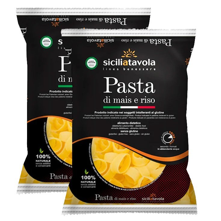 PASTA MAIS/RISO CALAMAR 2X400G