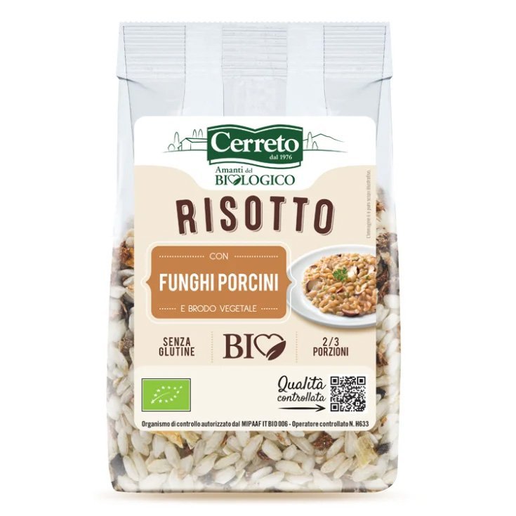 CERRETO BIO RISOTTO FUNGHI POR