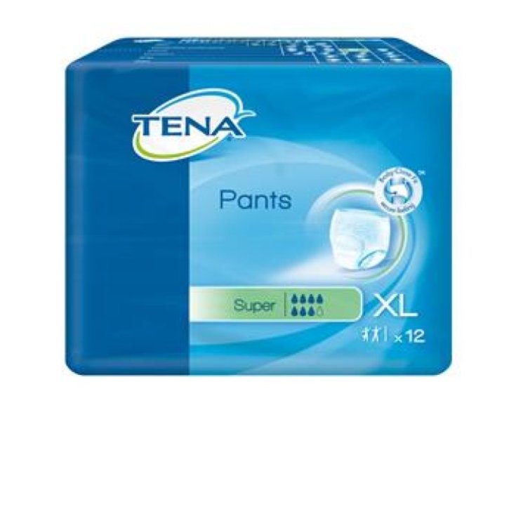 TENA PANTS SUPER XL 12PZ