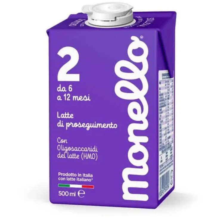 MONELLO 2 LATTE 6/12M 500ML