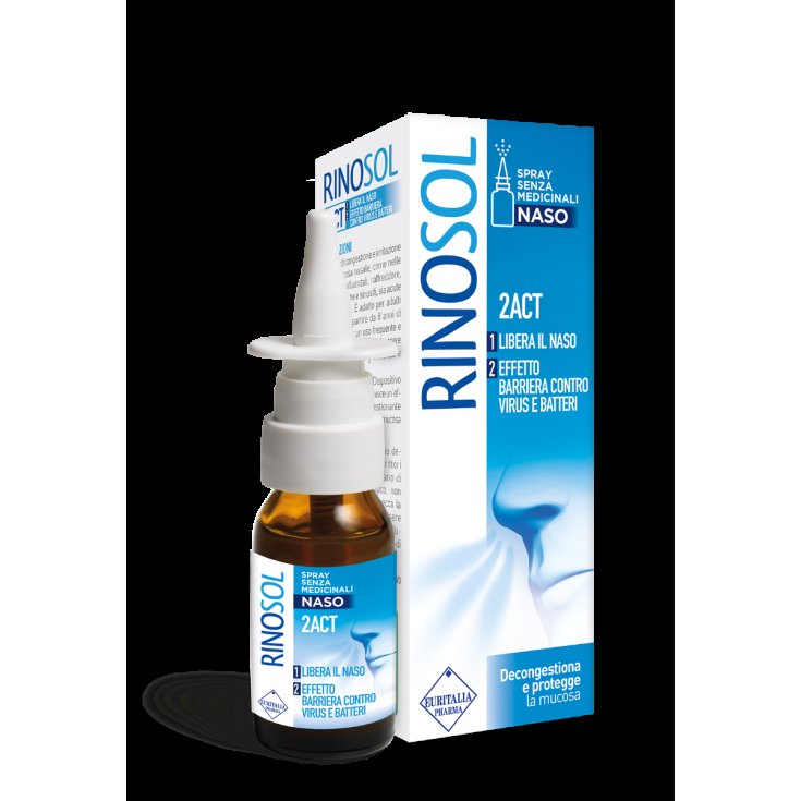 RINOSOL 2ACT SPRAY NASALE 15ML