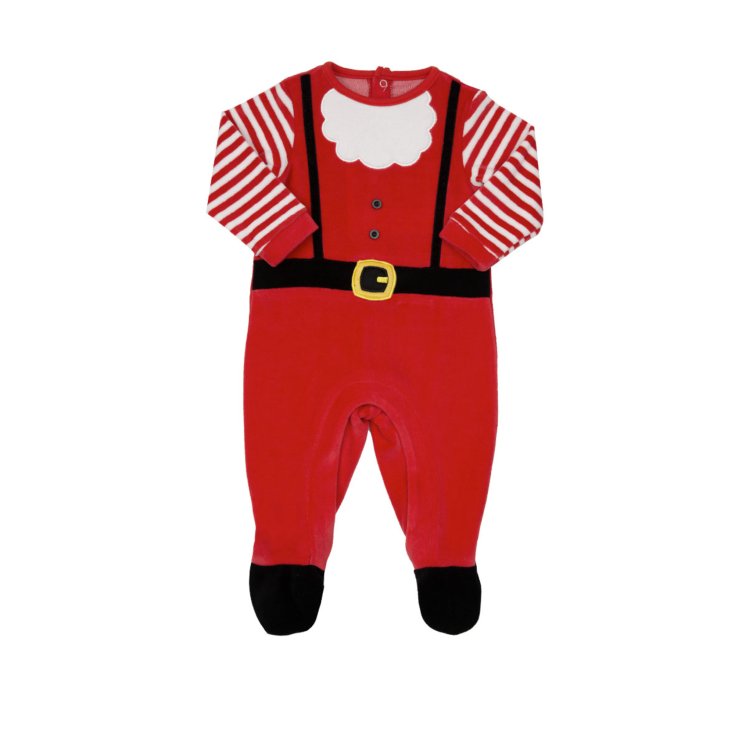 Tuta tutina vestito abito Babbo Natale c