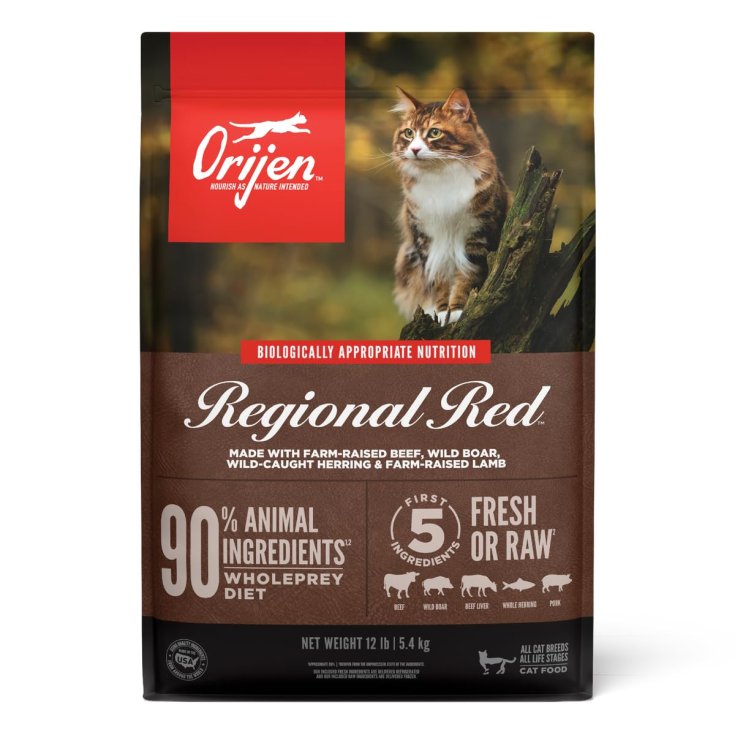 ORIJEN CAT REGIONAL RED 340G