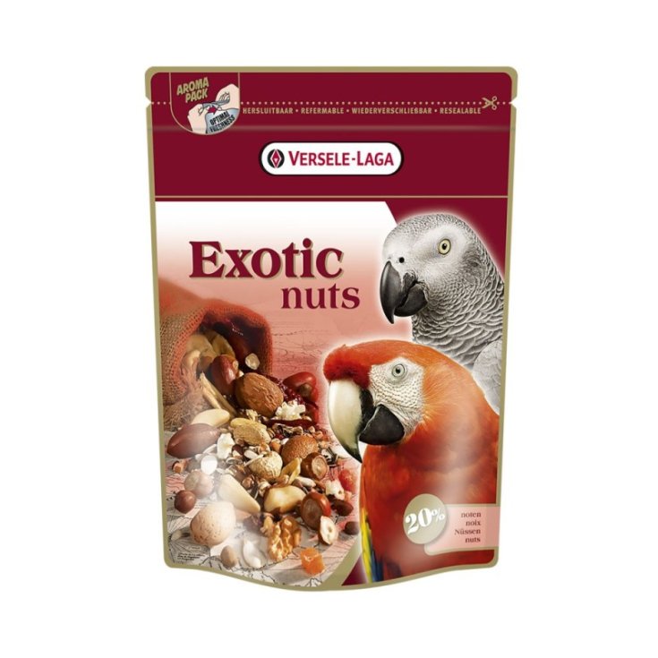 EXOTIC NUTS 750G - PAPPAGALLI EXOTIC NUTS 750G - PAPPAGALLI