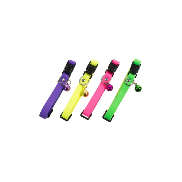 COLLARINO GATTO FLUO 10X30