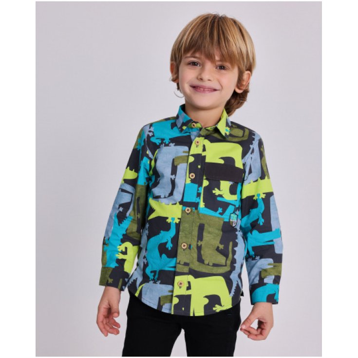 Camicia bimbo neonato bambinoTuc Tuc gri