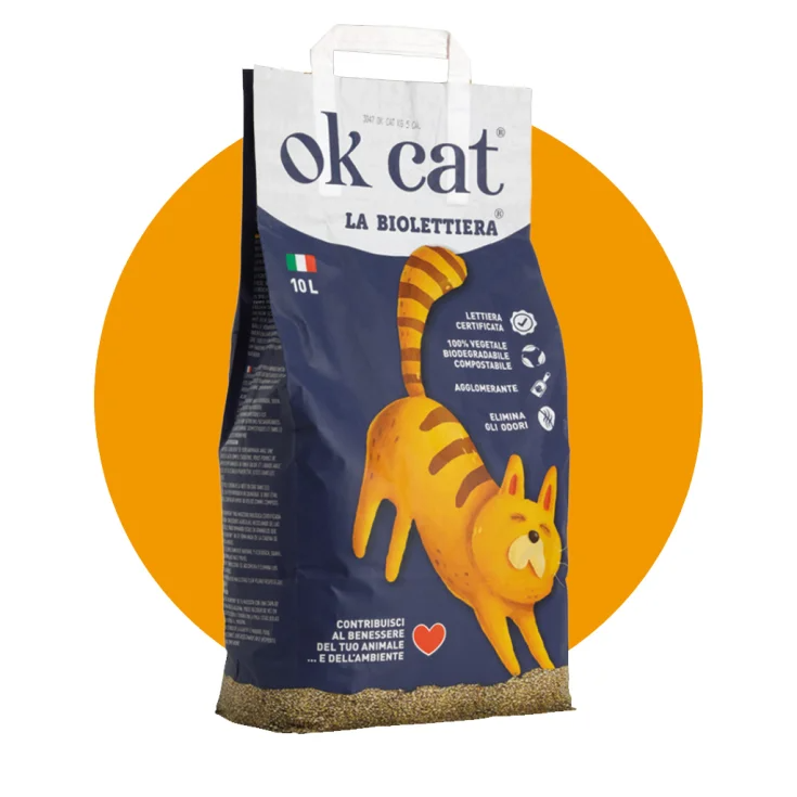 OK CAT LA BIOLETTIERA 2,5 kg volume 6 Lt