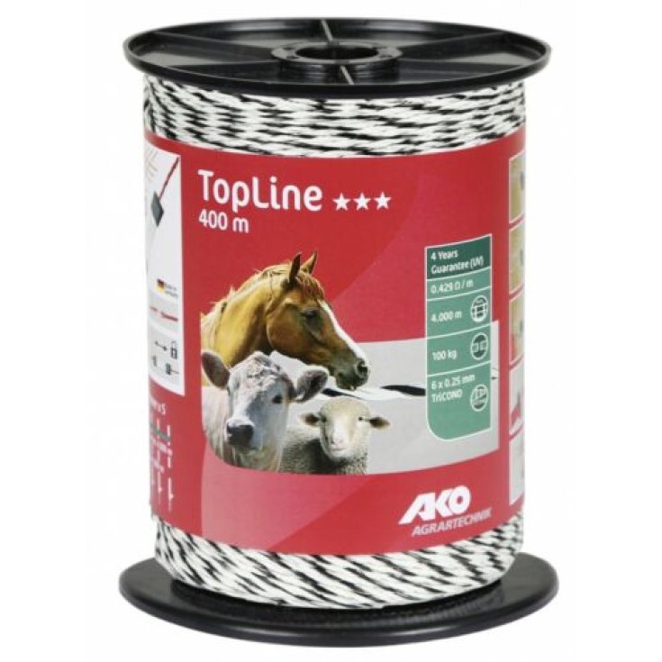FILO TOPLINE 400 BIA/NERO 6X0.25 TRICOND