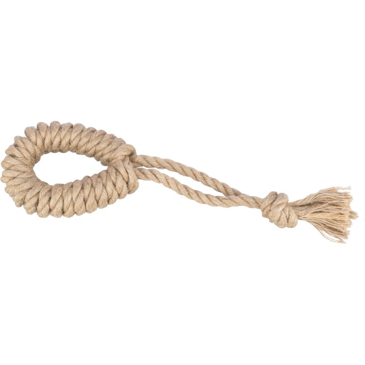 GIOCO CANE C/CORDA, ANELLO