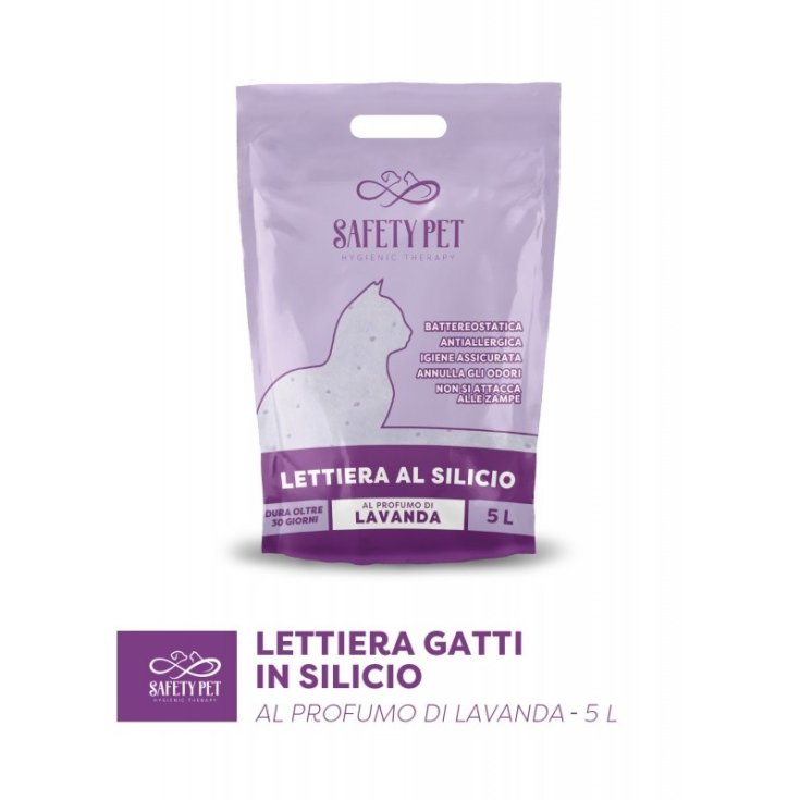 SAFETY PET SILICIO 5 LT LAVANDA