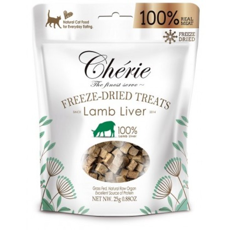 CHERIE LIOFILIZZATO FEGATO AGNELLO 25 G
