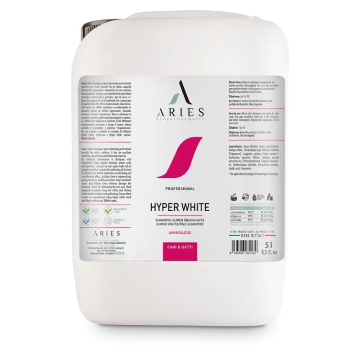 HYPER WHITE SHAMPOO SBIANCANTE 5 LITRI