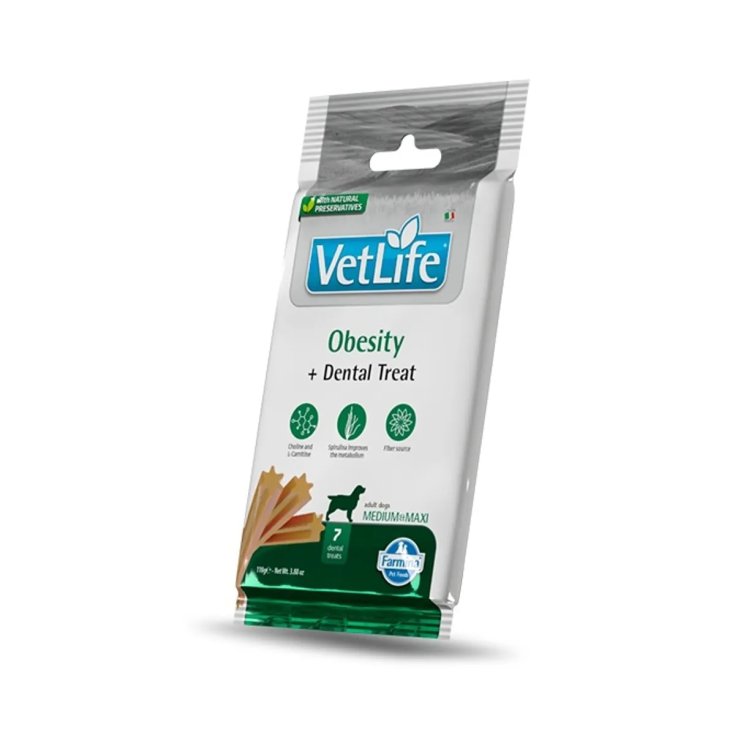 SNACK DOG VET LIFE OBESITY M/M 110 GR