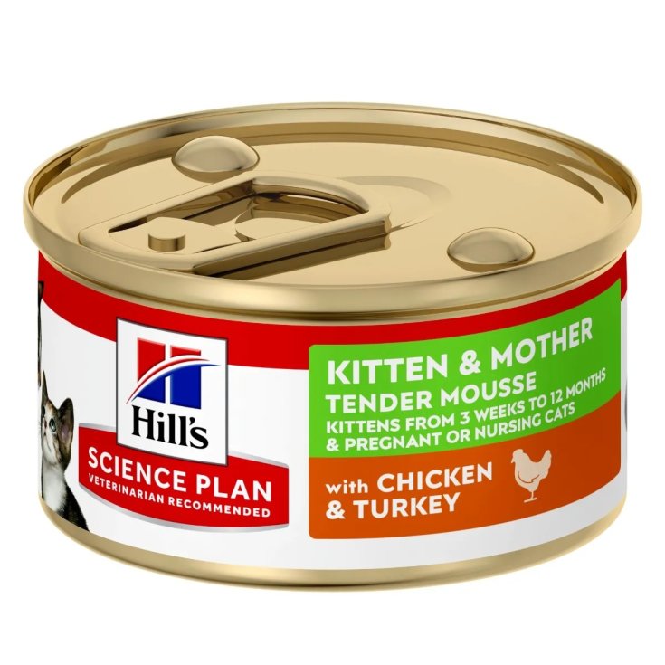 KITTEN MOTHER MOUSSE POLLO E TACCHINO 85