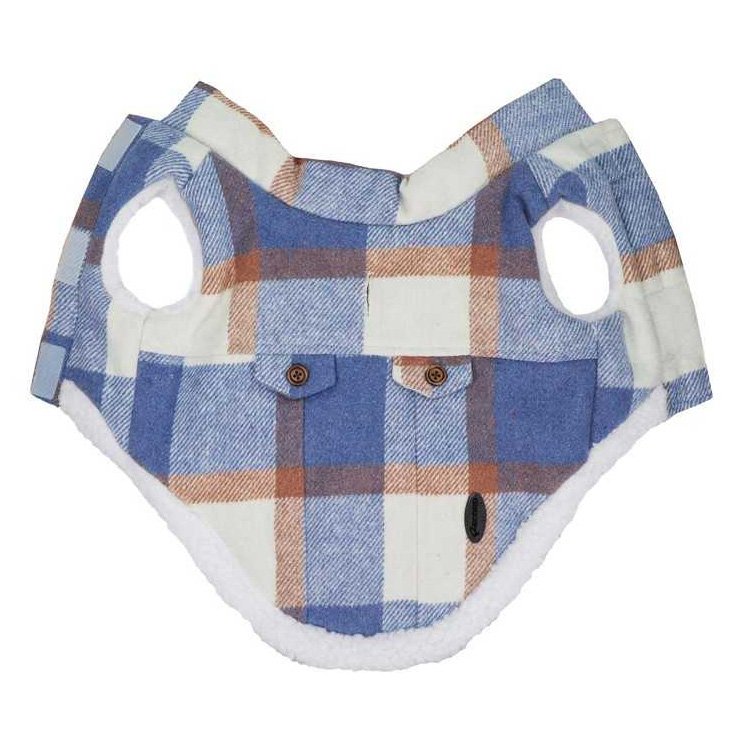RECORD SCOTTISH CAPPOTTINO BLU,BIANCO MA