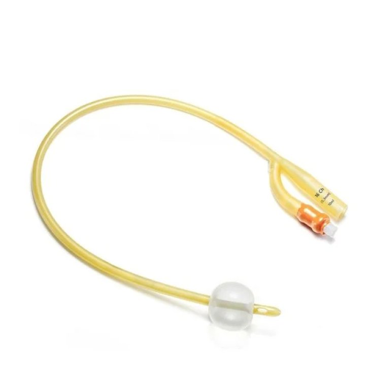 CATETERE FOLEY CH24 2VIE ARANCIO