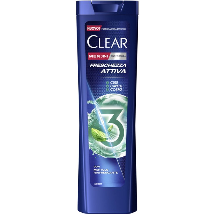 CLEAR SH FRESCHEZZ ATTIVA 3IN1 225
