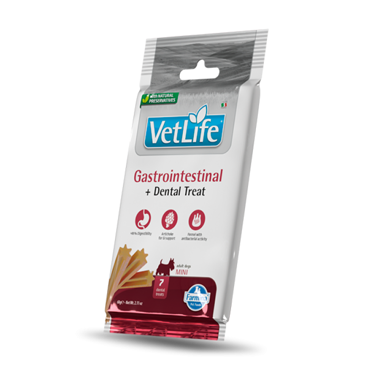 SNACK DOG VET LIFE GASTROINT. MINI 60 GR