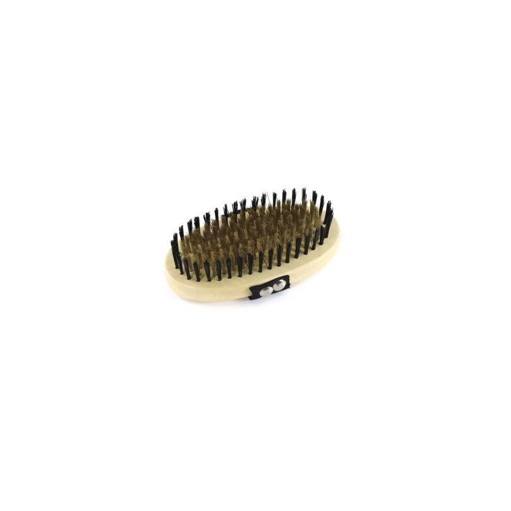 RECORD SPAZZOLA OVALE NYLON E OTTONE 13,