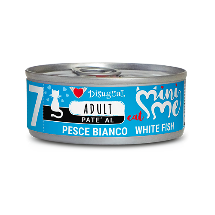 DISUGUAL PESCE BIANCO CAT 85GR