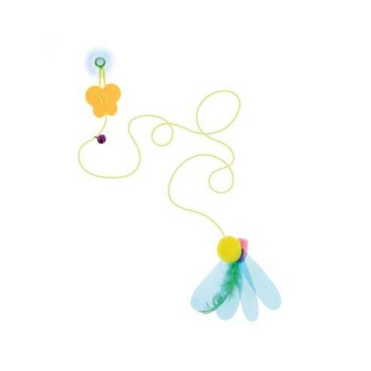 RECORD SPRING GIOCO PER GATTI GRILLO BLU