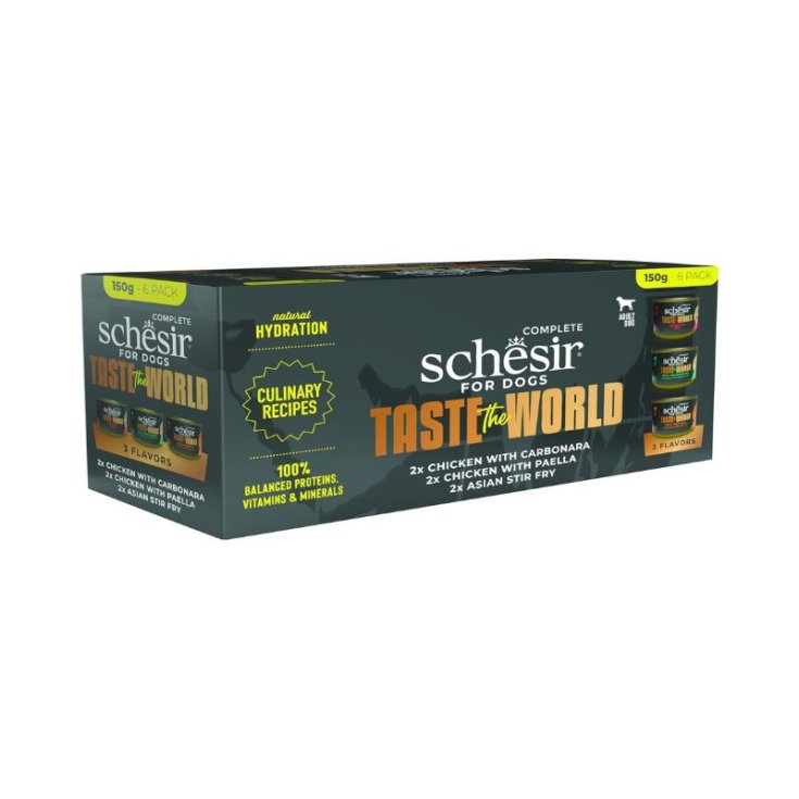 SCHESIR DOG TW VARIETY PACK 6X150G