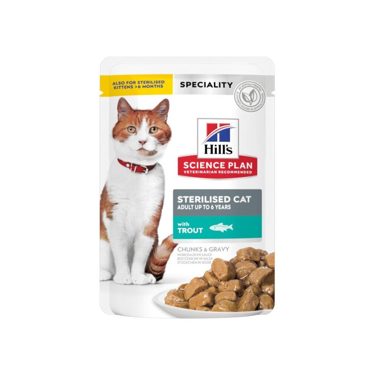 ADULT STERILISED FELINE 85 G.TROTA