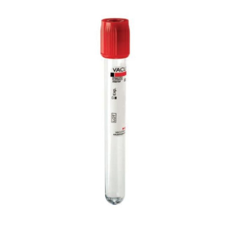 PROVETTA PERFORABILE 10ML ROSSO 100PZ