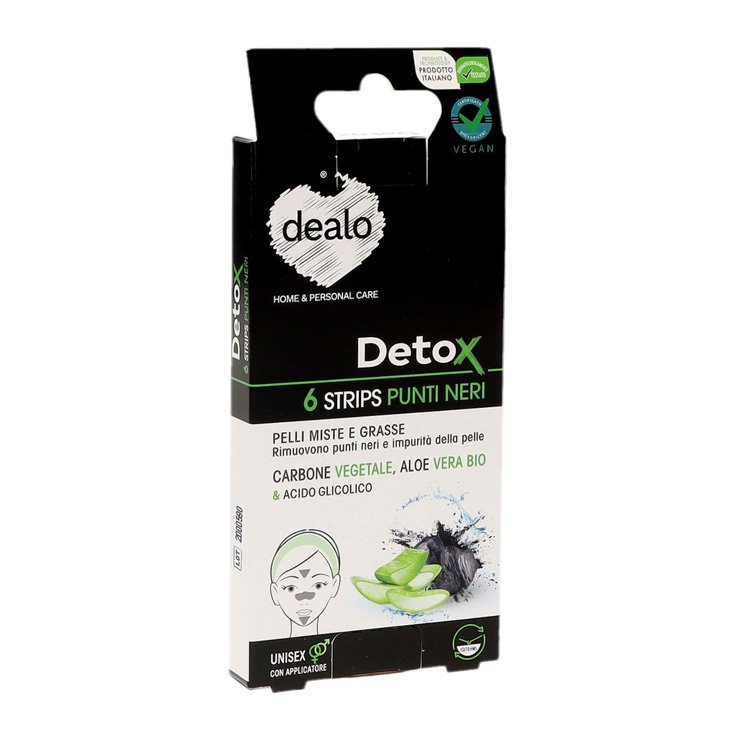 DEALO 6 STRIPS PUNTI NERI DETOX