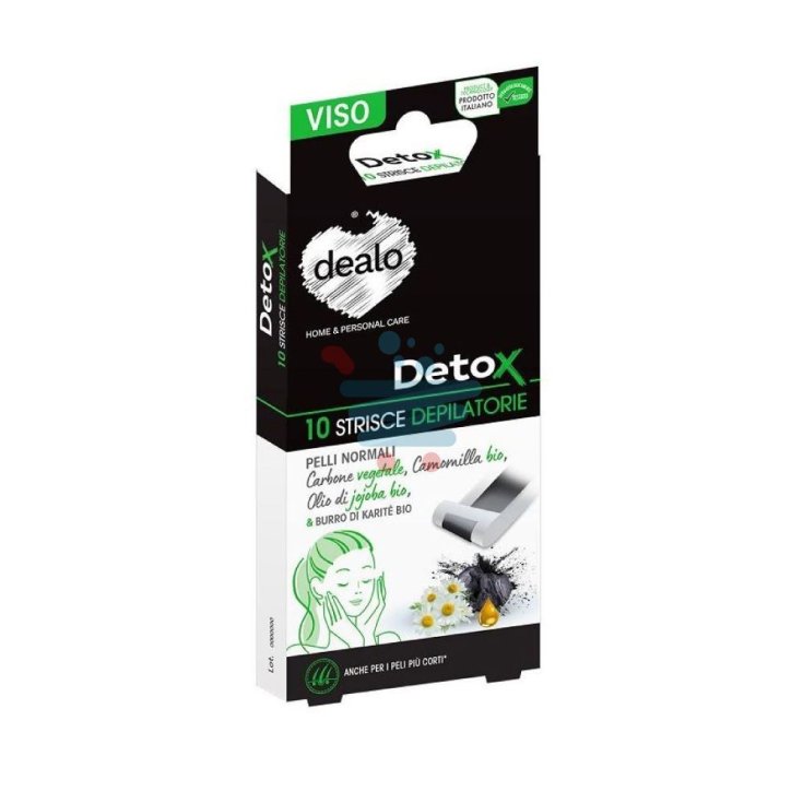 DEALO 10 STRISCE VISO DETOX