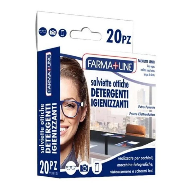 FARMALINE SALVIETTE OCCHIALI 20PZ