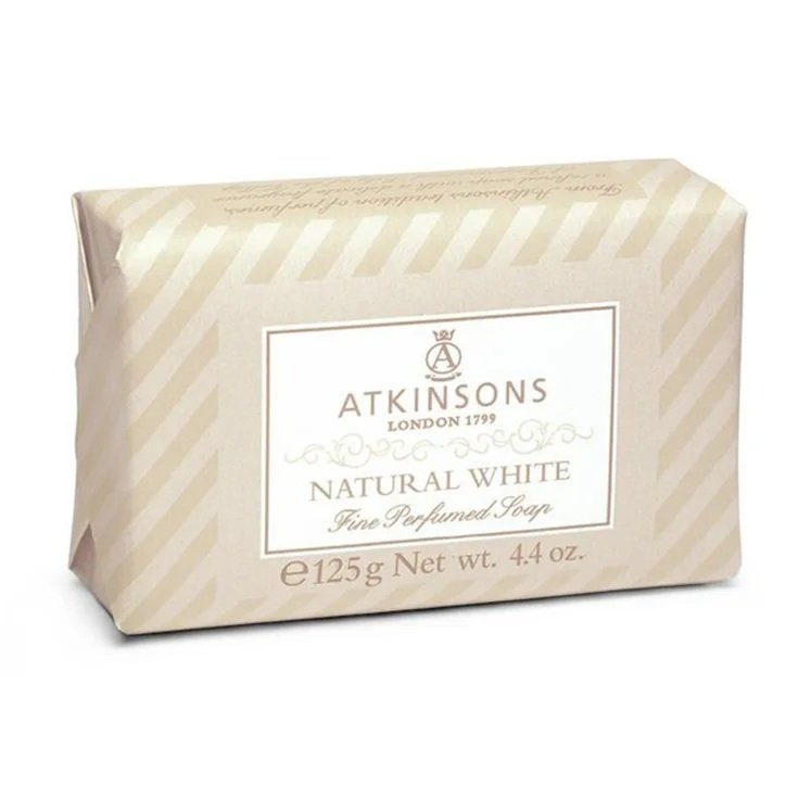 ATKINSONS NATURAL WHITE SOAP 125GR