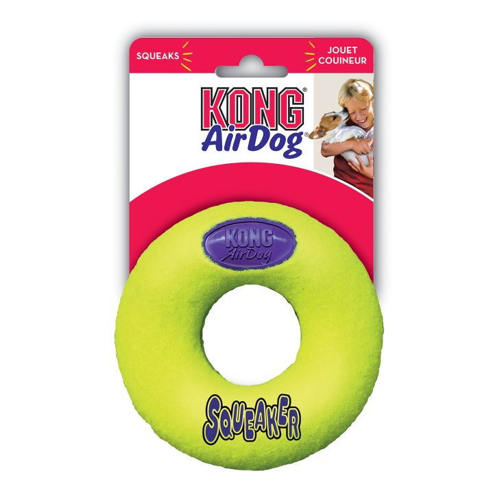 KONG LARGE AIR SQUEAKER DONUT