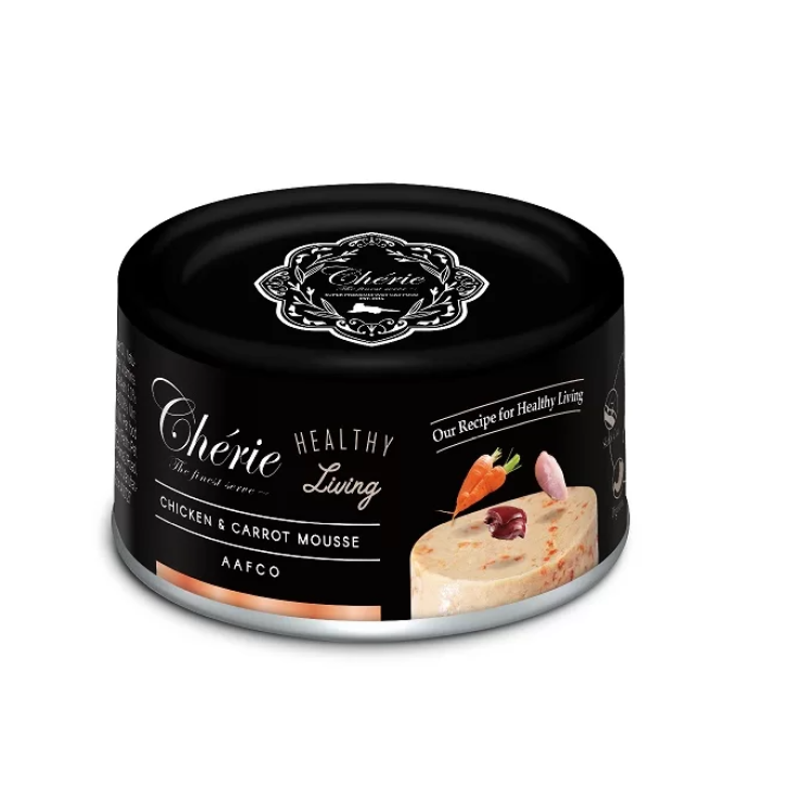 CHERIE MOUSSE POLLO E CAROTE 80 GR