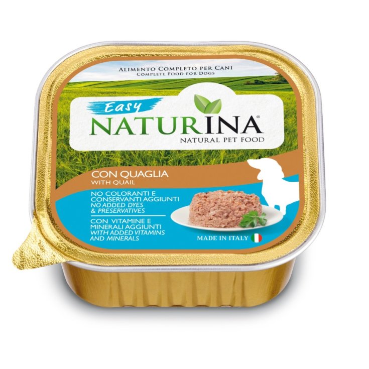 NATURINA EASY DOG QUAGLIA 100G