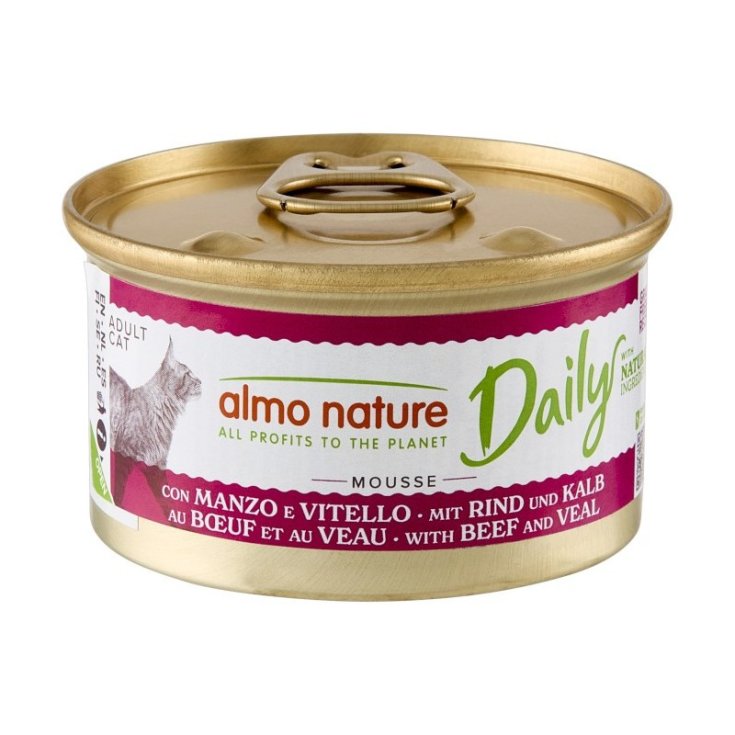 ALMO CAT DAILY MENU 85 GR MOUSSE MANZO V