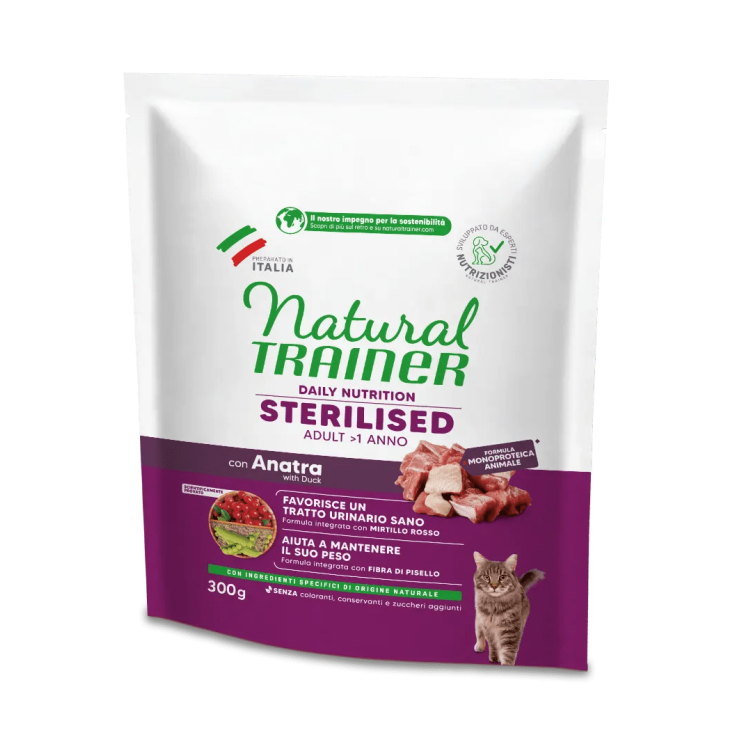 N.F. NATURAL ADULT CAT STER ANATRA 300 G