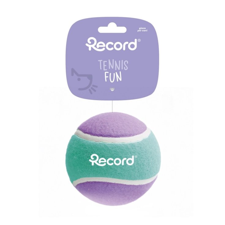 RECORD GIOCO PER CANI PALLA ROSA, VERDE