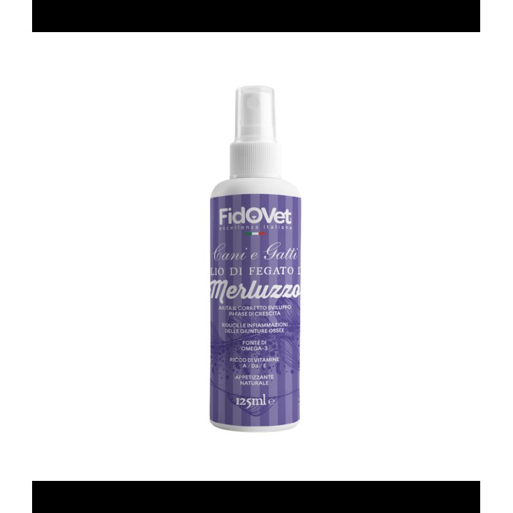 FIDOVET OLIO MERLUZZO 125ML