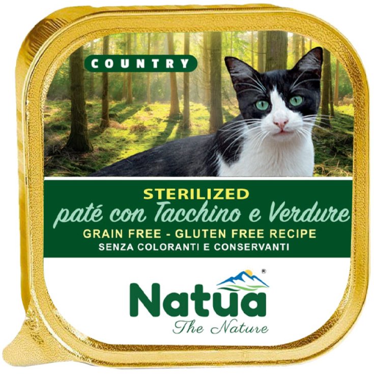NATUA CAT COUNTRY STER TACCHINO 100 GR