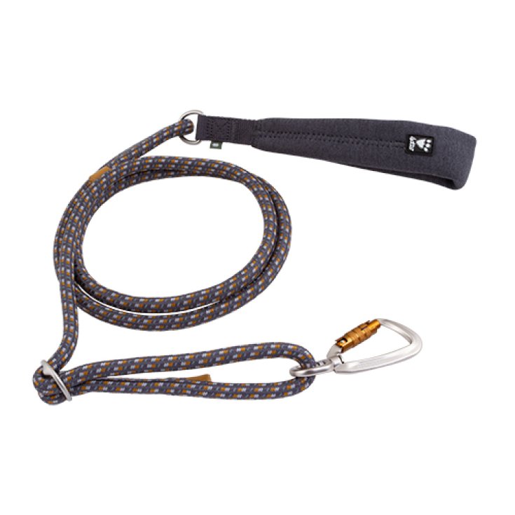 GUINZAGLIO REG CORDA GRIGIO 120-180CM 1M