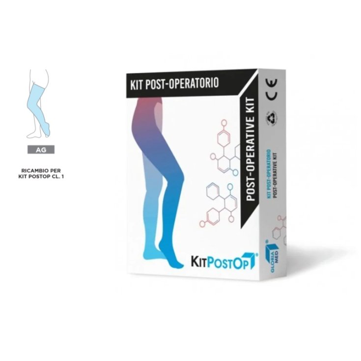 KitPostOp&nbsp;CL2 Sottocalza di Ricambio Beige Tg.M Lungo Gloria Med