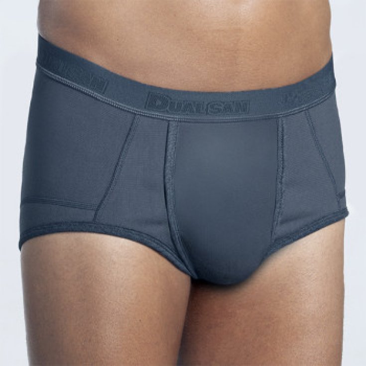Slip Uomo Contenitivo&nbsp;Grigio Tg.5&nbsp;DualSan