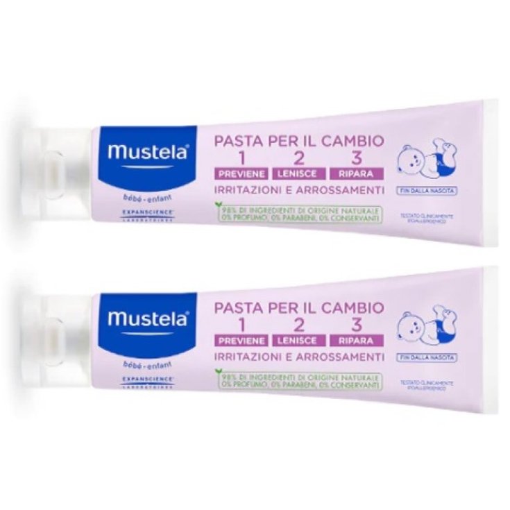 Pasta Cambio Mustela&reg; Bipack -25%