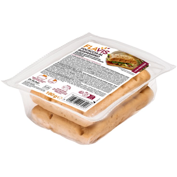 Focaccia al Rosmarino Flavis 2x90g